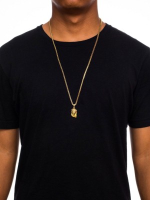 Micro jesus hot sale piece necklace